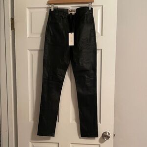 Max Studio Black Straight Leg Pants